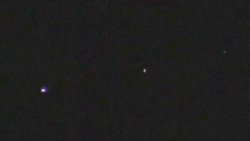 ISS Fly Over or UFO Caught On Camera